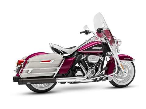 Dr. Jekill & Mr. Hyde Touring Black Exhaust Harley-Davidson Ultra Limited 2021–2024 — 4.0 inch Big Shot Black (EP-150335)