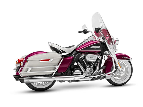 Dr. Jekill & Mr. Hyde Touring Chrome Exhaust Harley-Davidson Touring 2021–2024 — 4.0 inch Slashcut Black (EP-150348)