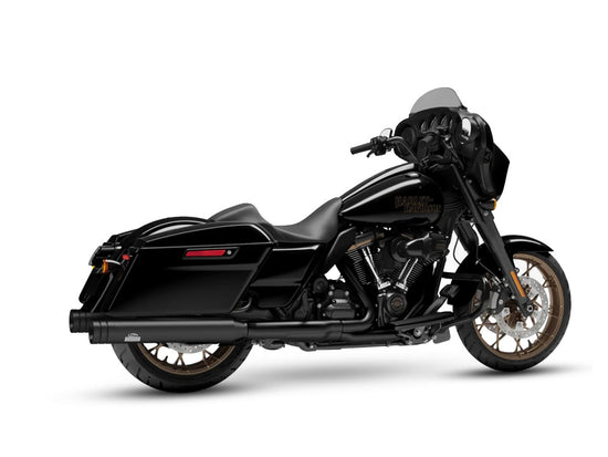 Dr. Jekill & Mr. Hyde Touring Black Exhaust with 4.0 inch Big Shot Black End Cap Harley-Davidson Street Glide ST 2022 EP-150355