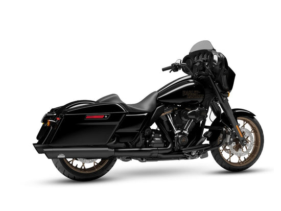 Dr. Jekill & Mr. Hyde Touring Black Exhaust with 4.0 inch Slashcut Black End Cap Harley-Davidson Street Glide ST 2022 EP-150358