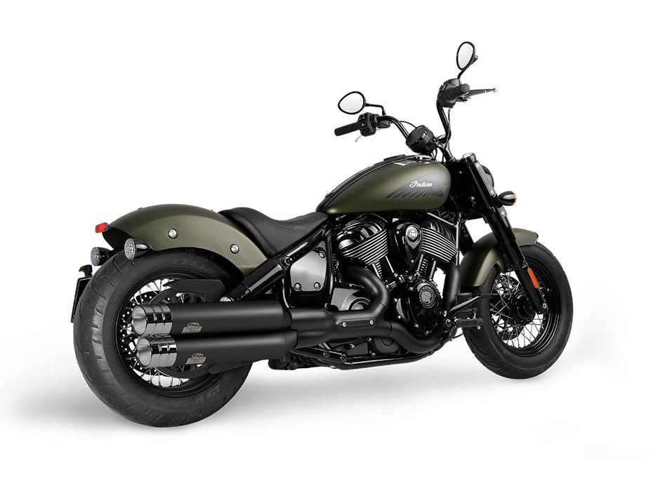 Dr. Jekill & Mr. Hyde Supreme Black Exhaust Indian Cruiser 2022–2024 EP-150788