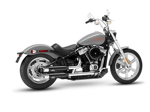 Dr. Jekill & Mr. Hyde Shorty Wrinkle Black Exhaust Harley-Davidson Softail Slim 107 & Softail Standard 2021–2024 EP-151440