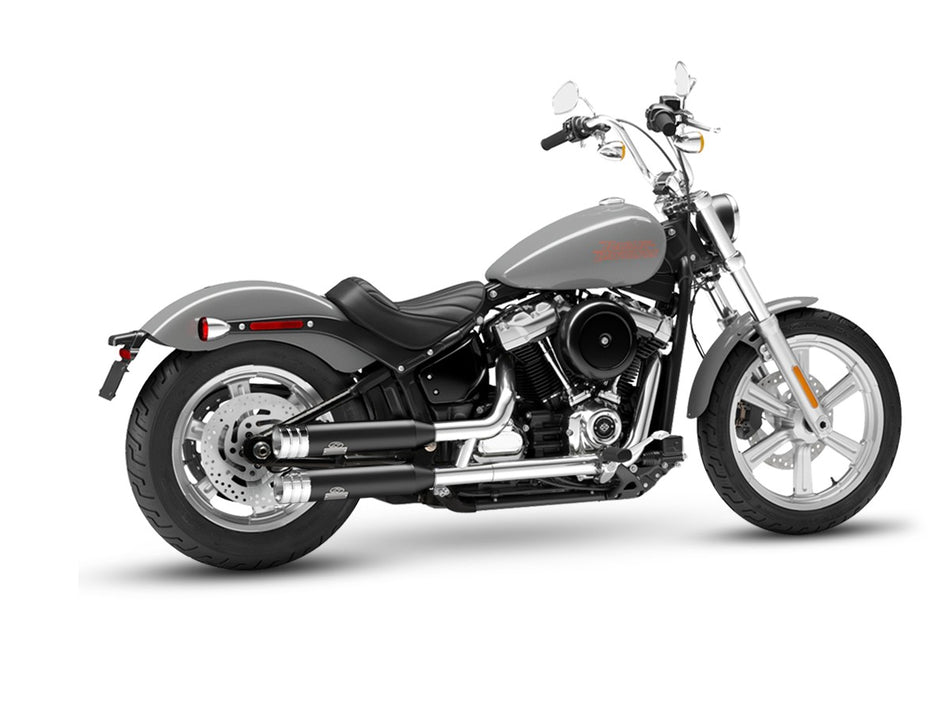 Dr. Jekill & Mr. Hyde Shorty Wrinkle Black Exhaust Harley-Davidson Softail Slim 107 & Softail Standard 2021–2024 EP-151440