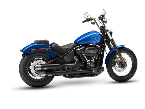 Dr. Jekill & Mr. Hyde Shorty Wrinkle Black Exhaust Harley-Davidson Low Rider S & Street Bob 2021–2024 EP-151479