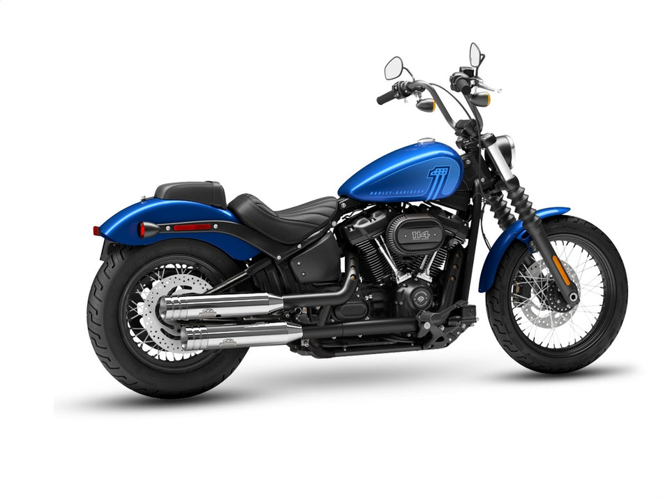 Dr. Jekill & Mr. Hyde Shorty Chrome Exhaust Harley-Davidson Low Rider S & Street Bob 2021–2024 EP-151492