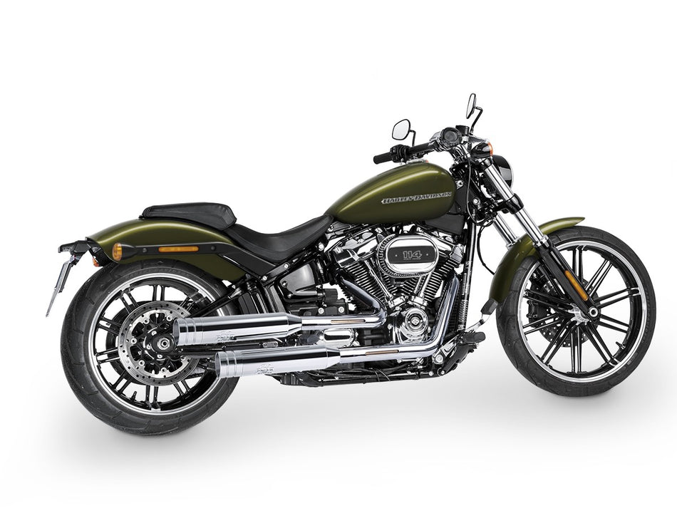 Dr. Jekill & Mr. Hyde Shorty Chrome Exhaust Harley-Davidson Breakout 114 & Fat Boy 114 2021 EP-151531