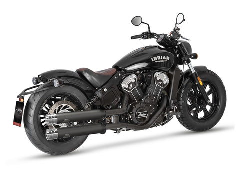 Dr. Jekill & Mr. Hyde Midsize Wrinkle Black Exhaust Indian Scout 2021–2024 EP-152388