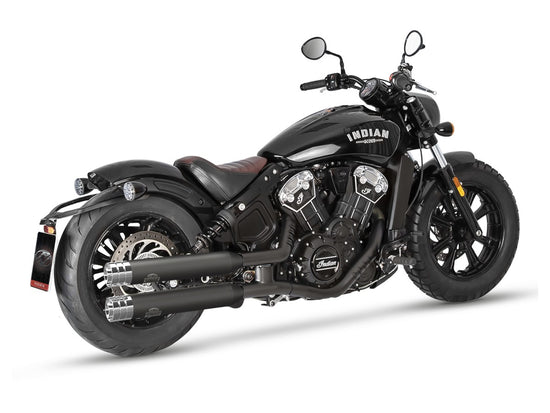 Dr. Jekill & Mr. Hyde Midsize Wrinkle Black Exhaust Indian Scout 2021–2024 EP-152388