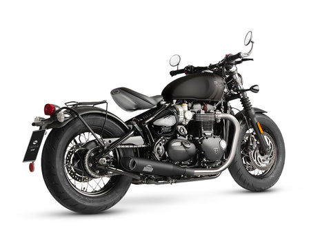Dr. Jekill & Mr. Hyde King Wrinkle Black Exhaust Triumph Bonneville Bobber & Bonneville Speedmaster 2021–2024 EP-152423