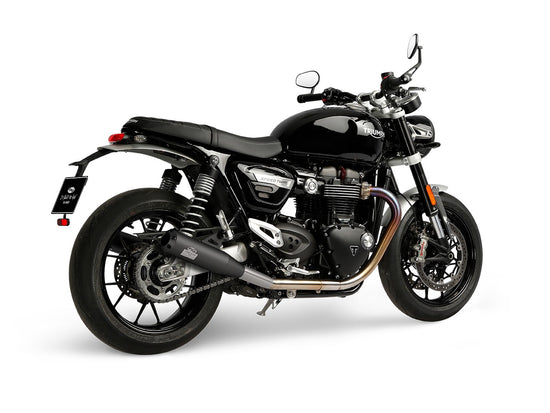 Dr. Jekill & Mr. Hyde Spy Wrinkle Black Exhaust Triumph Speed Twin 2021–2024 EP-152440