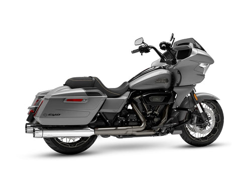Dr. Jekill & Mr. Hyde Touring 4.5 inch Chrome Exhaust Harley-Davidson CVO Road Glide 121, CVO Street Glide 121 & CVO Street Glide Limited 121 2023–2026 — 4.5 inch CVO end cap adapter Black (EP-152711)