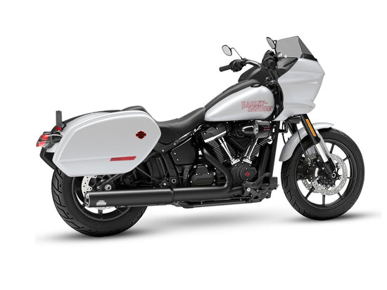 Dr. Jekill & Mr. Hyde 2-1 Slip-On for Cruiser Black Exhaust Harley-Davidson Low Rider ST & Low Rider S 2025–2026 — 4.0 inch Streetfighter Blank (EP-152867)