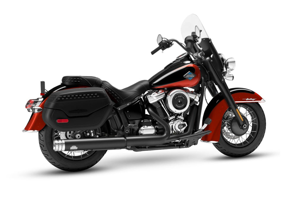 Dr. Jekill & Mr. Hyde 2-1 Slip-On for Cruiser Black Exhaust Harley-Davidson Heritage Classic & Street Bob 2025–2026 EP-152881