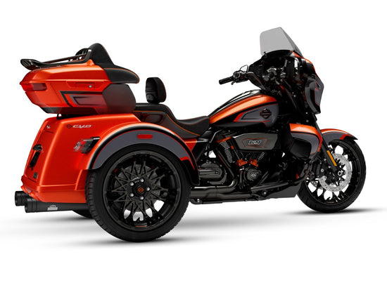 Dr. Jekill & Mr. Hyde 4.0 inch Trike Black Exhaust Harley-Davidson CVO Street Glide 3 Limited, Road Glide 3 & Street Glide 3 2026 — 4.0 inch Big Shot Black (EP-153055)