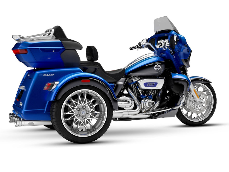 Dr. Jekill & Mr. Hyde 4.0 inch Trike Chrome Exhaust Harley-Davidson CVO Street Glide 3 Limited, Road Glide 3 & Street Glide 3 2026 EP-153065