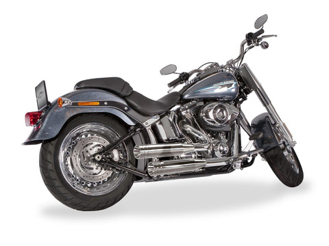 Dr. Jekill & Mr. Hyde Shorty Chrome Exhaust Harley-Davidson Fat Boy up to 103 1996–1999 EP-211784