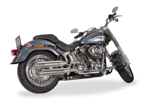 Dr. Jekill & Mr. Hyde Shorty Chrome Exhaust Harley-Davidson Fat Boy up to 103 2011–2016 EP-222504
