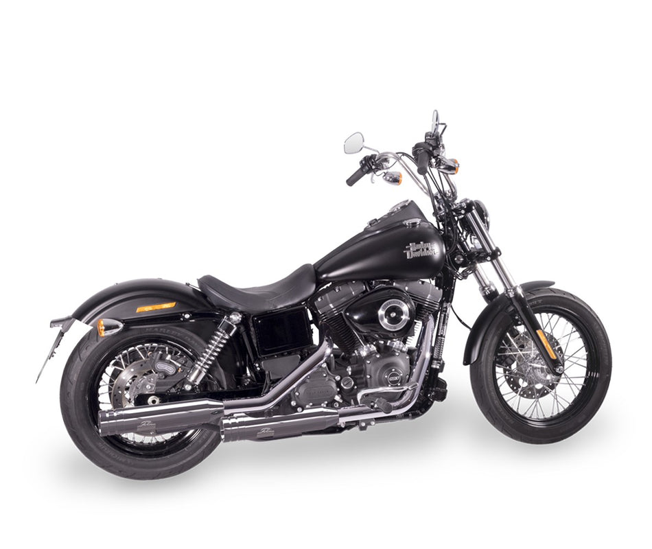Dr. Jekill & Mr. Hyde Shorty Chrome Exhaust Harley-Davidson Street Bob Special 2016 EP-222696