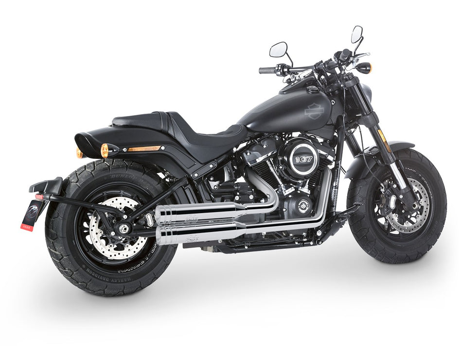 Dr. Jekill & Mr. Hyde Shorty (JH Headerset only) Chrome Exhaust Harley-Davidson Fat Bob 107 2018–2020 EP-240502