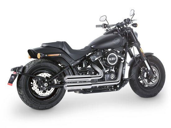 Dr. Jekill & Mr. Hyde Jekill Bomb (JH Headerset only) Chrome Exhaust Harley-Davidson Fat Bob 107 2018–2020 — 3.5 inch Streetfighter Blank (EP-241261)