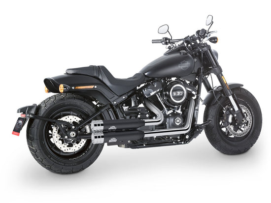 Dr. Jekill & Mr. Hyde Shorty (JH Headerset only) Wrinkle Black Exhaust Harley-Davidson Fat Bob 107 2018–2020 EP-242216