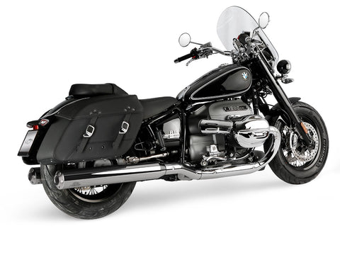 Dr. Jekill & Mr. Hyde Beat Long Chrome Exhaust BMW R18 Classic & R18 2021–2024 — 4.0 inch Streetfighter Blank (EP-250351) — Header set Chrome headers