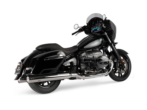 Dr. Jekill & Mr. Hyde Beat Long Chrome Exhaust BMW R18 B, R18 Roctane & R18 Transcontinental 2021–2024 EP-250815