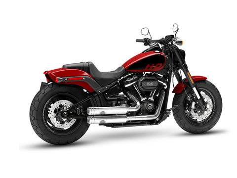 Dr. Jekill & Mr. Hyde Jekill Bomb Chrome Exhaust Harley-Davidson Fat Bob 114 2021–2024 — 3.5 inch Big Shot Chrome (EP-251791)