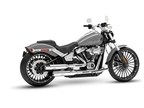 Dr. Jekill & Mr. Hyde Shorty Chrome Exhaust Harley-Davidson Breakout 117 2023–2024 EP-252181