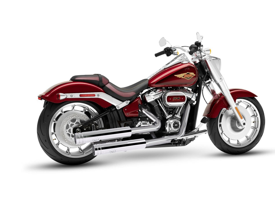 Dr. Jekill & Mr. Hyde Jekill Bomb Chrome Exhaust Harley-Davidson Breakout 114 & Fat Boy 114 2021–2024 EP-252220