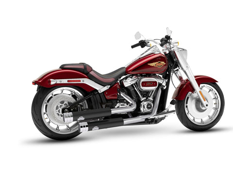 Dr. Jekill & Mr. Hyde Jekill Bomb Wrinkle Black Exhaust Harley-Davidson Breakout 114 & Fat Boy 114 2021–2024 EP-252233