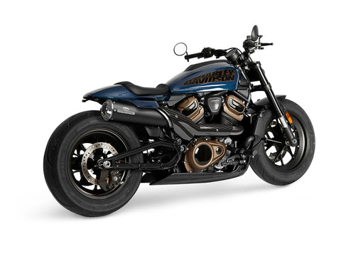 Dr. Jekill & Mr. Hyde Apex Wrinkle Black Exhaust Harley-Davidson Sportster S 2021–2023 EP-252810