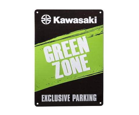 Kawasaki 276MGU2210 Green zone parking sign A4