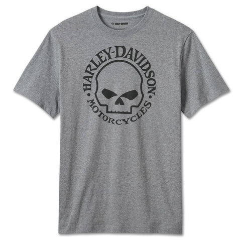 Genuine Harley-Davidson®  Men's Willie G Tee Grey  99076-24VM