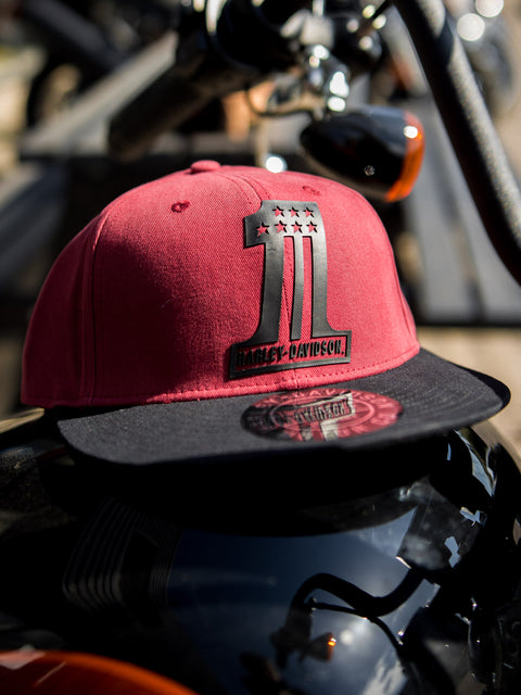 Harley-Davidson® Hat Woven Red Number1 97785-23VM