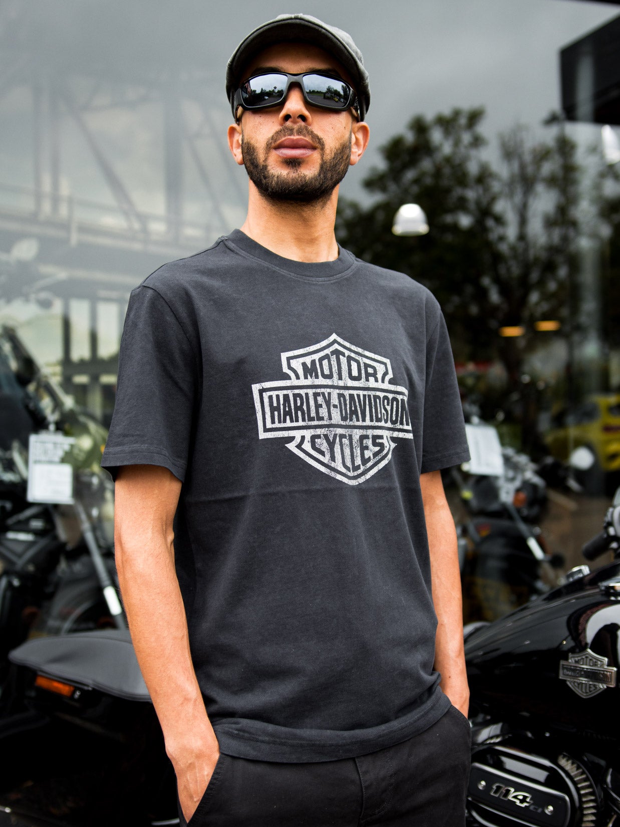 Harley Davidson Men's T-Shirt - Black - XL