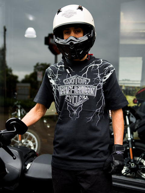 Genuine Harley-Davidson®  Tee-knit, black 96205-24VM