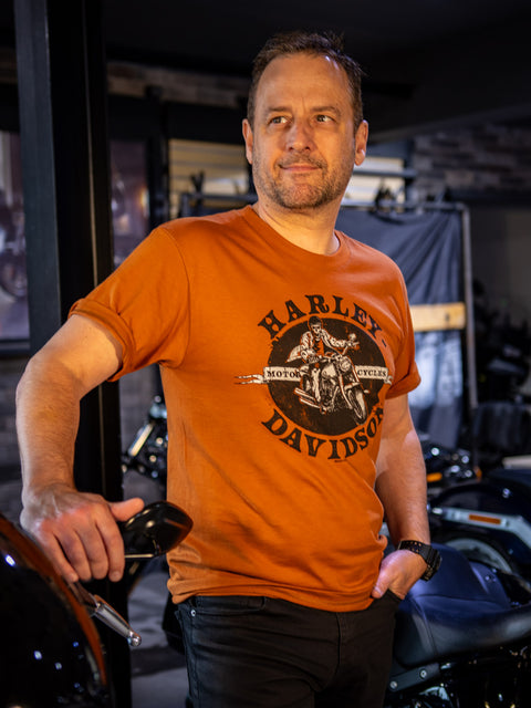 Gateshead Harley-Davidson® Dealer T-Shirt Skello Ride USA 3001707-BLK