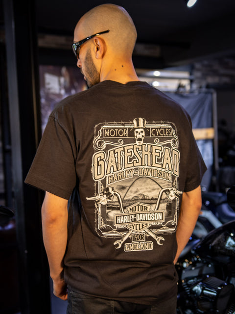 Gateshead Harley-Davidson® Dealer T-Shirt Bolt 3001684