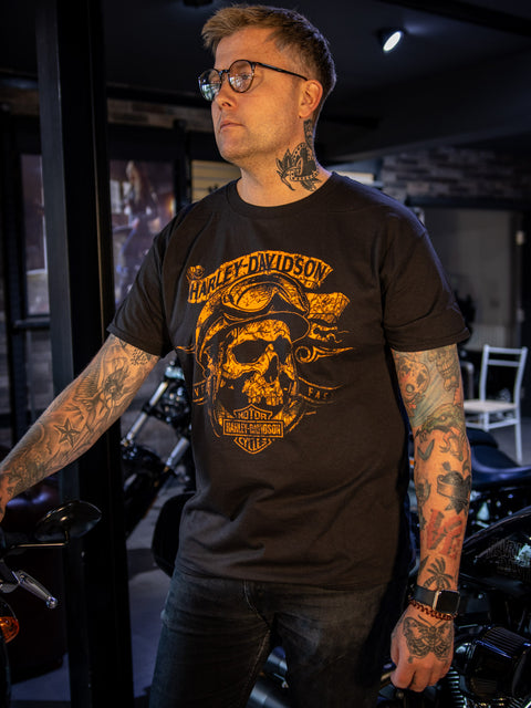 Gateshead Harley-Davidson® Dealer T-Shirt Speed Dude 3001710-BLK