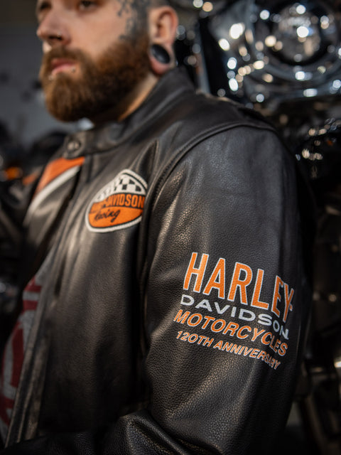 Genuine Harley-Davidson® 120th Anniversary Leather Jacket 97051-23VM