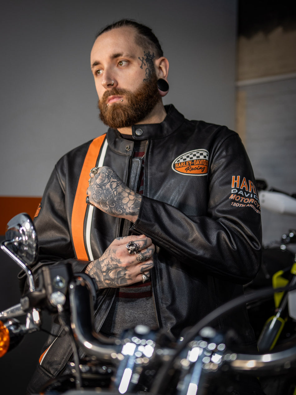 Genuine Harley-Davidson® 120th Anniversary Leather Jacket 97051-23VM