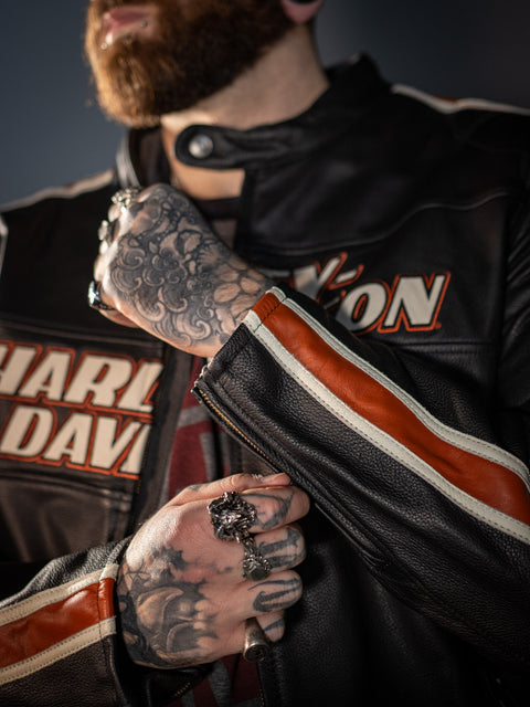 Genuine Harley-Davidson®Men's Torque Leather Jacket  98026-18EM
