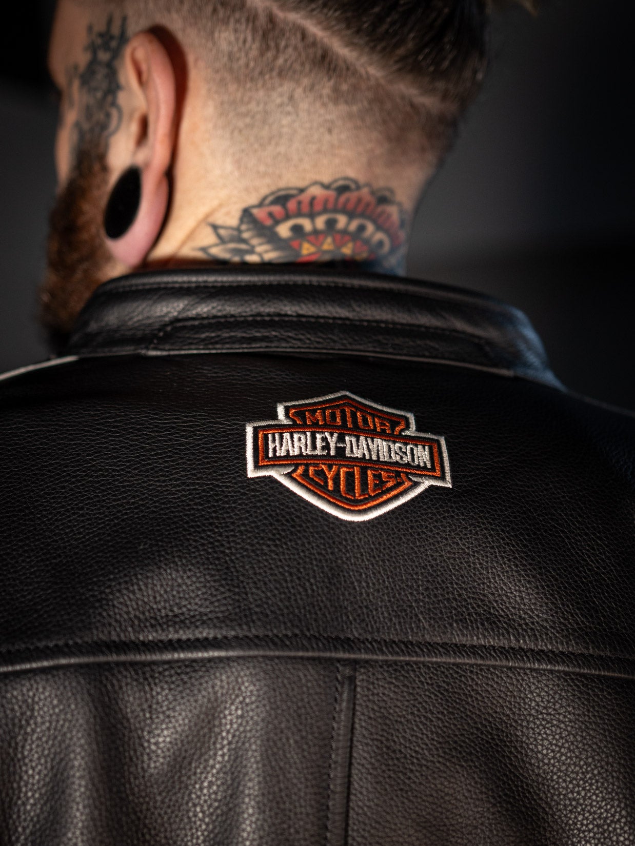 Torque Racing Jacket Genuine Harley-Davidson®Men's Torque Leather Jacket 98026-18EM - Iron ...