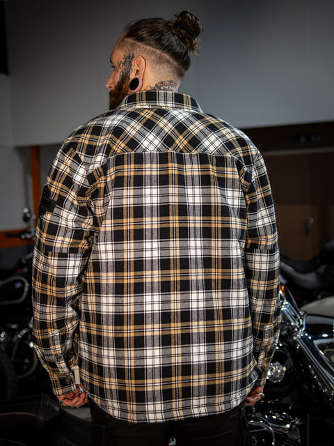 Genuine Harley-Davidson® Men's Nomad Shirt - Tan Plaid 96081-24VM