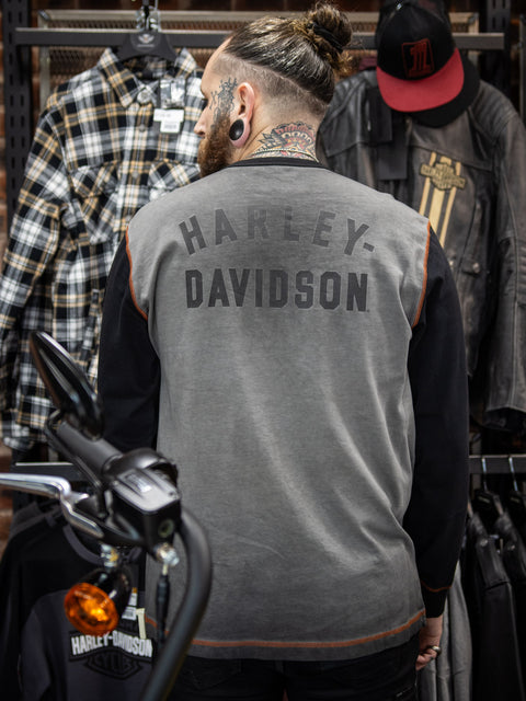 Genuine Harley-Davidson® Men's Iron Bond Henley 99002-23VM