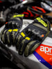 Alpinestars Halo Leather Gloves Forest Black Yell Fluo 3504822