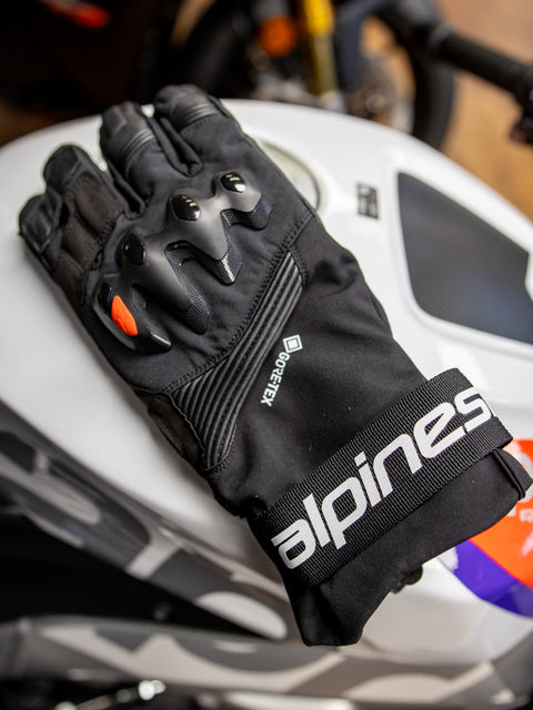 Alpinestars Boulder Goretex Gloves With Gore Grip Tech Black Black 3525523