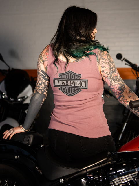 Genuine Harley-Davidson® Women's Hometown Bar & Shield Fashion Vest 97490-23VW