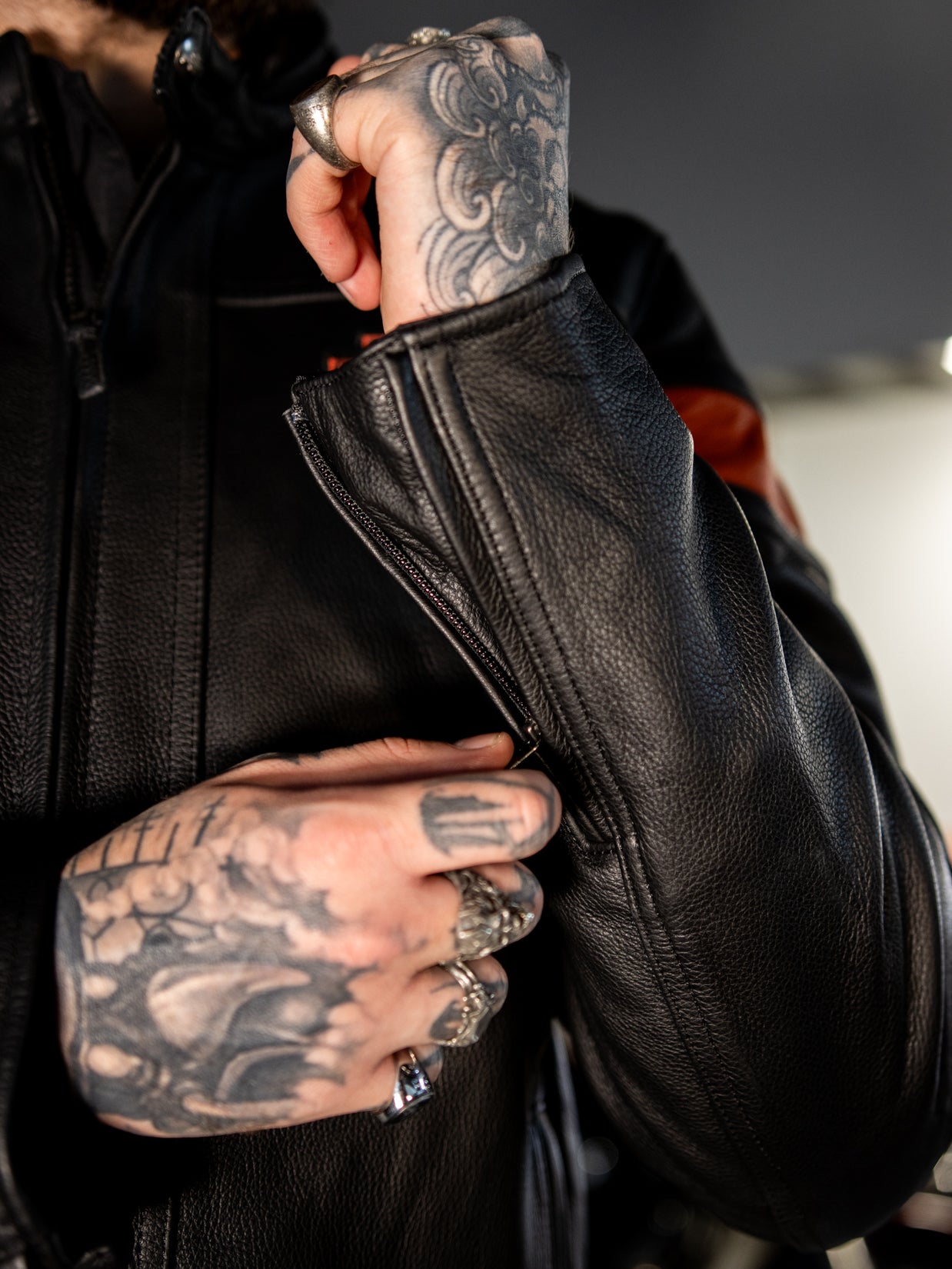 Genuine Harley-Davidson® Men's Hwy-100 Waterproof Leather Jacket 98000 ...
